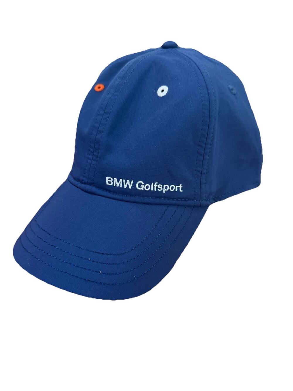 BMW GolfSport Golf Hat Cap Strapback Blue BallMarker Holder Licensed NWOT